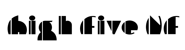High Five NF  Descarca Fonturi Gratis