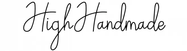 High Handmade  baixar fontes gratis