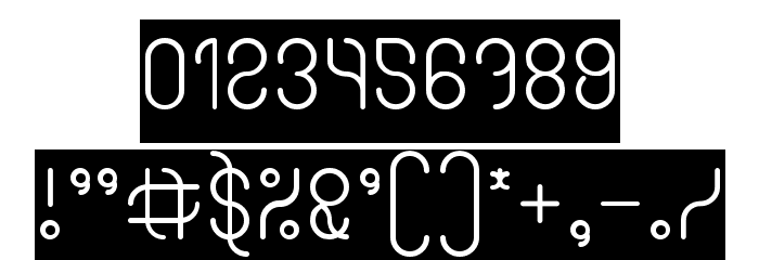High In love-Inverse Font OTHER CHARS