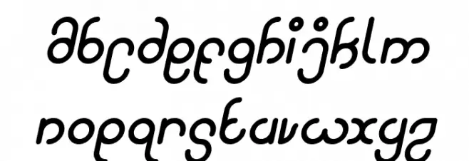 High In love Italic फ़ॉन्ट लोअरकेस