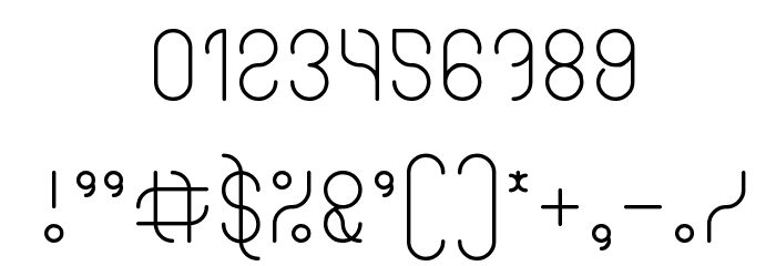High In love-light Font OTHER CHARS