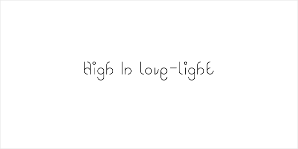 High In love-light Logo
