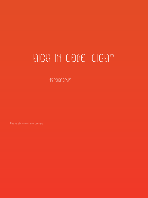 High In love-light Poster