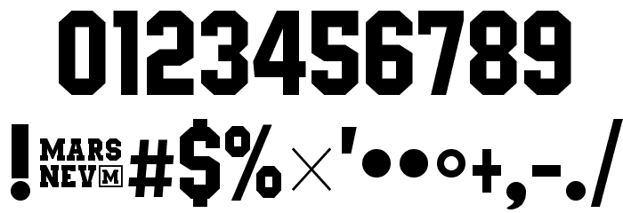 High-Jakarta Font OTHER CHARS