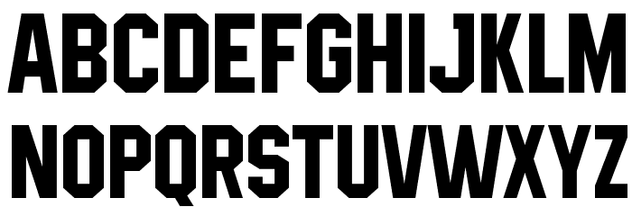 High-Jakarta Font LOWERCASE