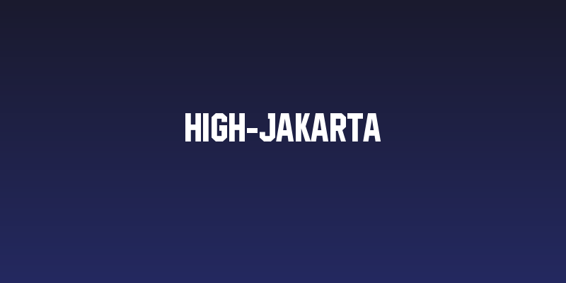 High-Jakarta Social Header
