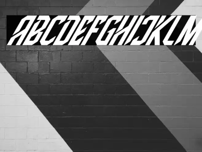 High Jersey Italic Font examples