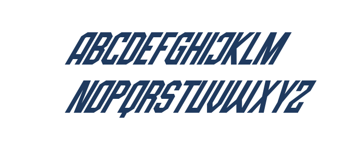 High Jersey Italic Lowercase