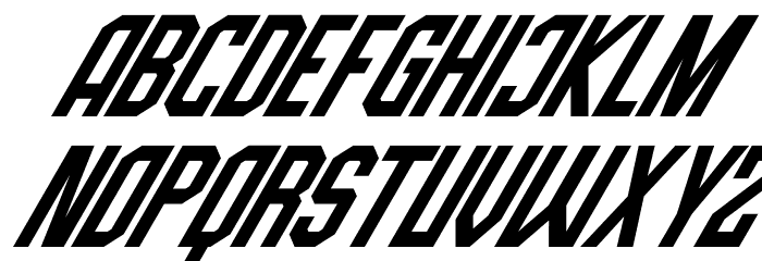 High Jersey Italic Font LOWERCASE