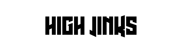High Jinks  नि: शुल्क फ़ॉन्ट्स डाउनलोड
