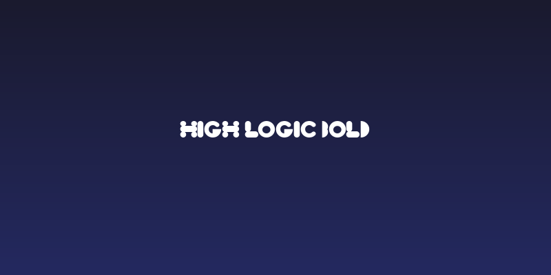 High Logic Bold Social Header