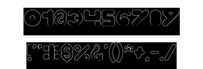 High Logic-Hollow-Inverse Font OTHER CHARS