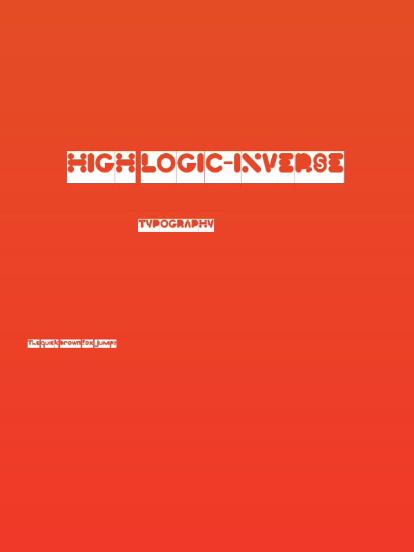 High Logic-Inverse Poster