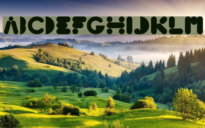 High Logic-Light Font examples