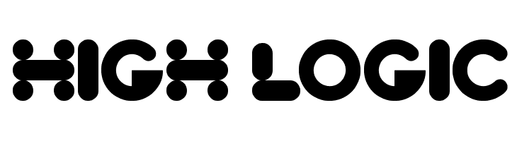 High Logic  フリーフォントのダウンロード