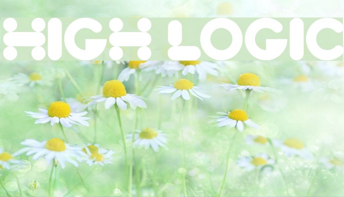 High Logic Font examples