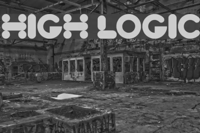 High Logic Font examples