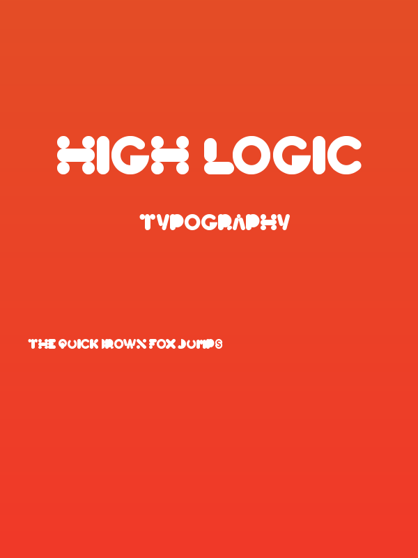 High Logic Poster