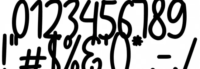 High & Low Font OTHER CHARS