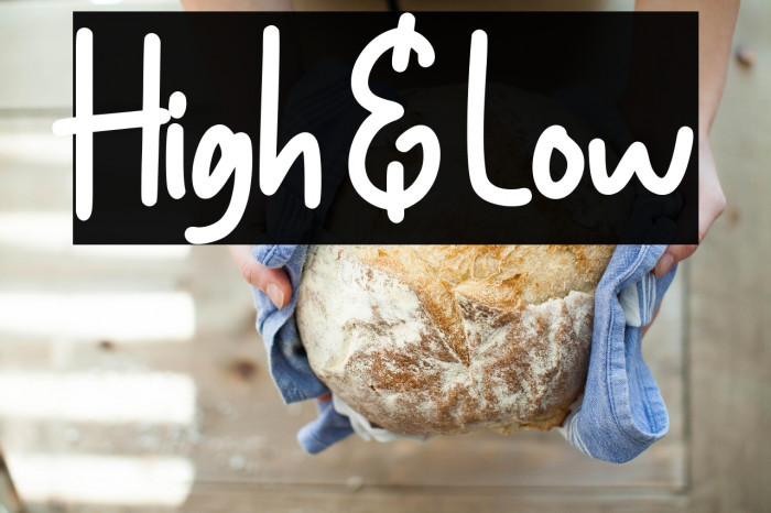 High & Low Example 1