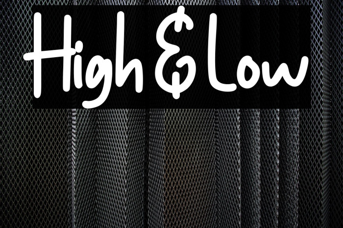 High & Low Example 2