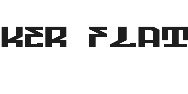 High Marker Flat Regular Logo