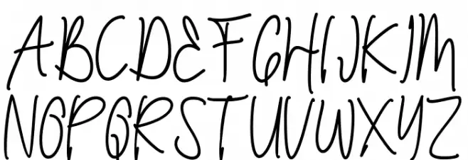 High Moon Schriftart Groß