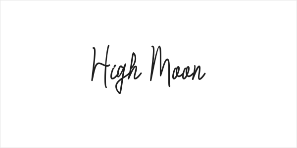 High Moon Logo