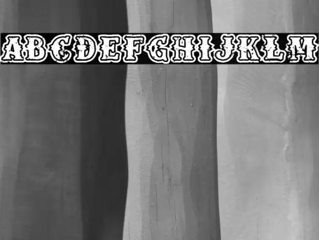 High Moon Font examples