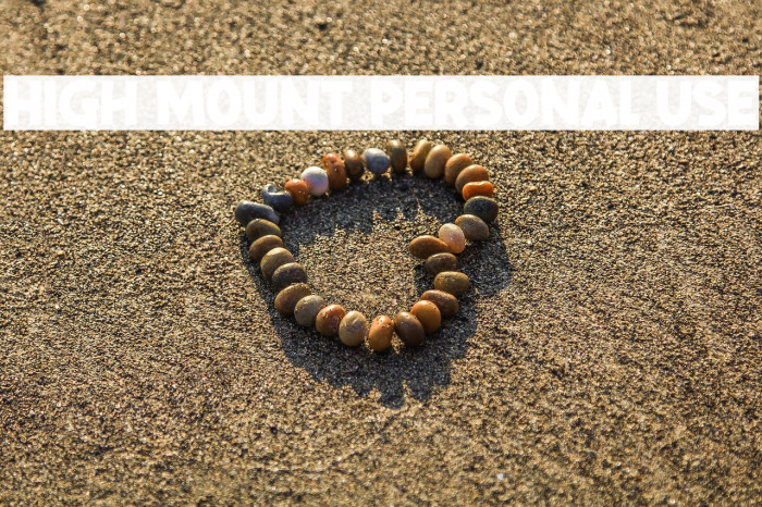 High Mount Personal Use Example 2