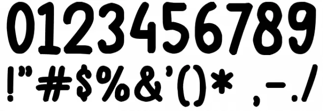 High School Memories Demo Caratteri ALTRI CARATTERI