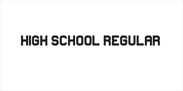 High School Regular Logo