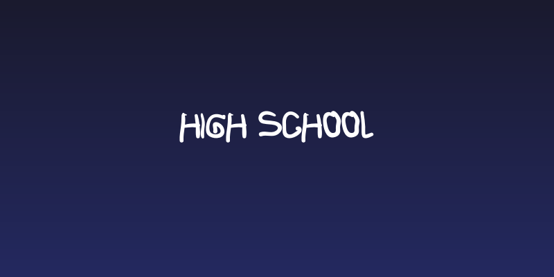 High School Social Header