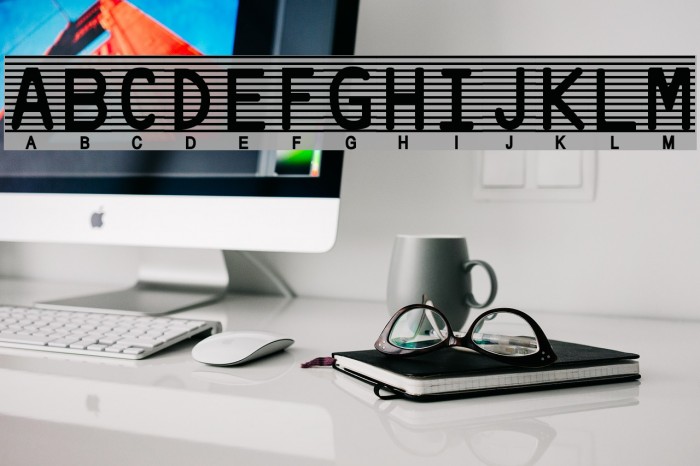 High-Security-Font Example 1