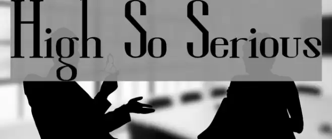 High So Serious Font examples