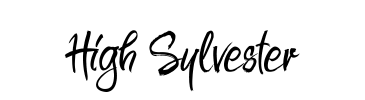 High Sylvester  Descarca Fonturi Gratis