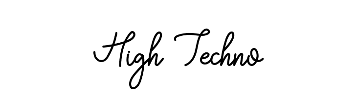 High Techno  baixar fontes gratis