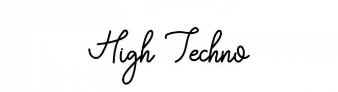 High Techno  Fuentes Gratis Descargar
