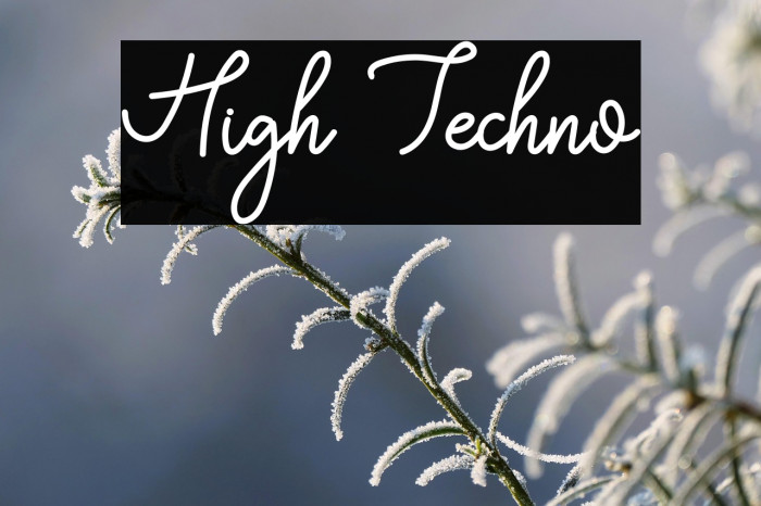 High Techno Example 1