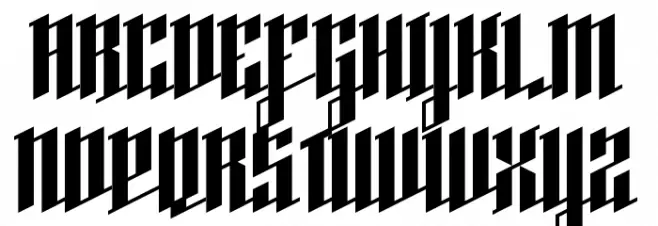 High Voltage Regular Шрифта ВЕРХНИЙ