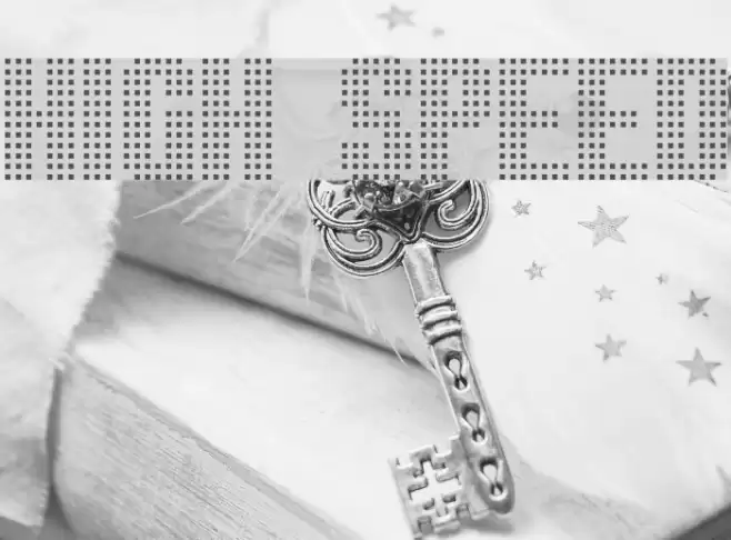 High speed フォント examples