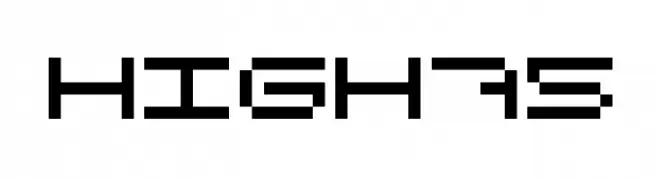 High75  フリーフォントのダウンロード