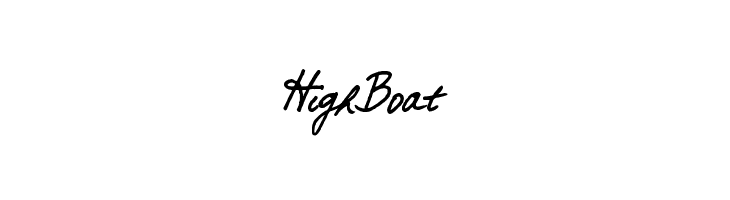 HighBoat  Free Fonts Download