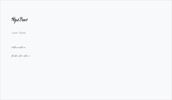 HighBoat Business Card