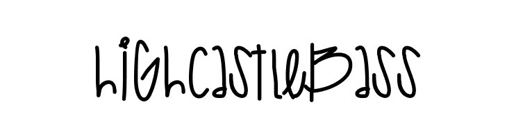 HighCastleBass  Free Fonts Download