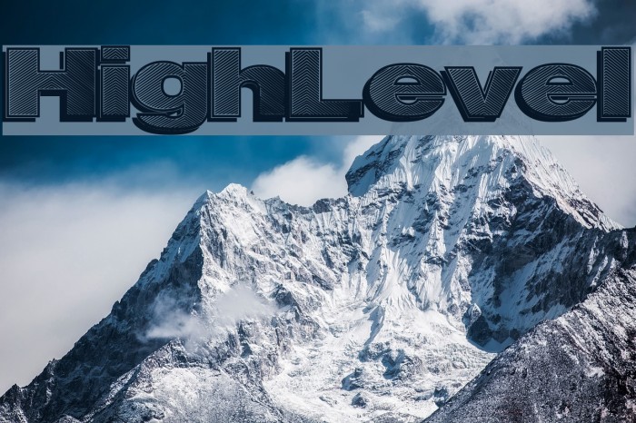 HighLevel Font examples