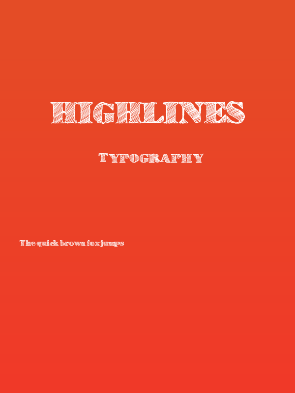 HighLines Poster