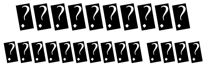 HighMethod Font OTHER CHARS