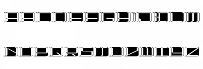 HighOrbit 2 Schriftart Groß