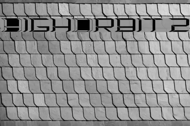 HighOrbit 2 Font examples